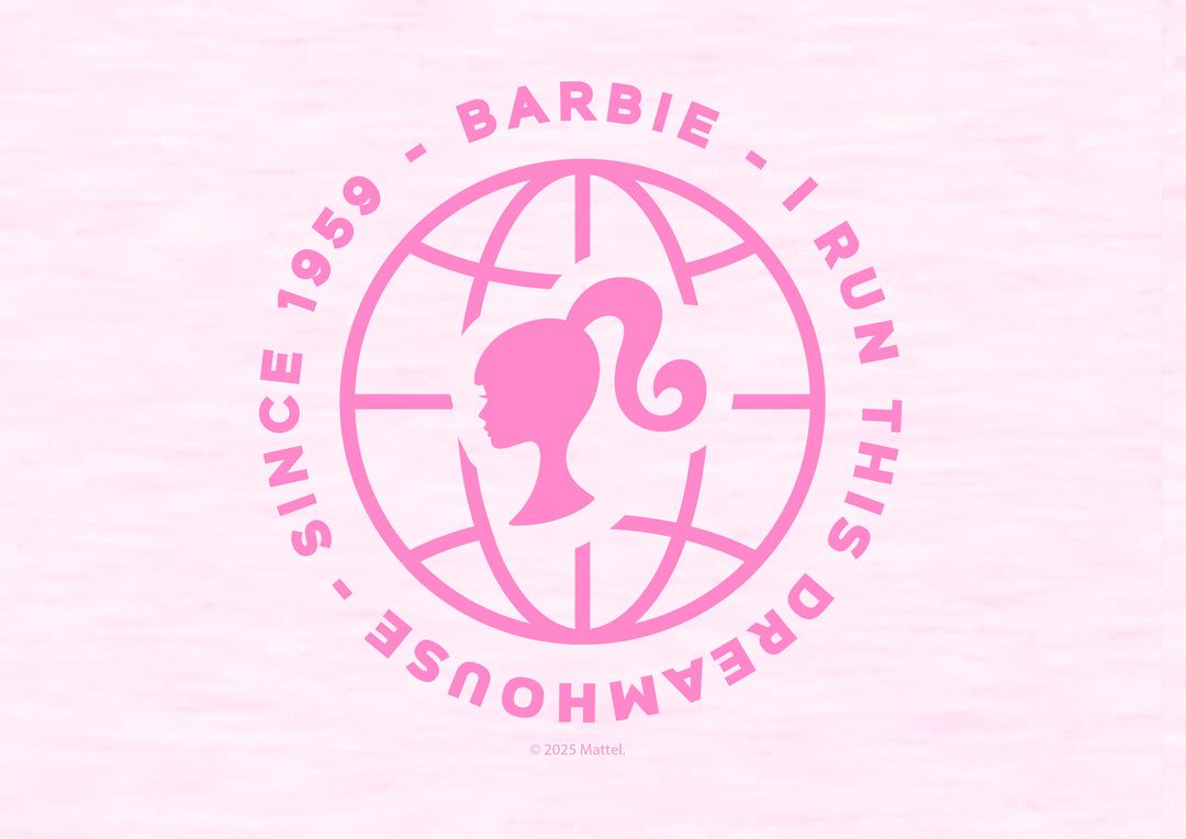 Barbie I run this Dreamhouse Landscape Print,frame