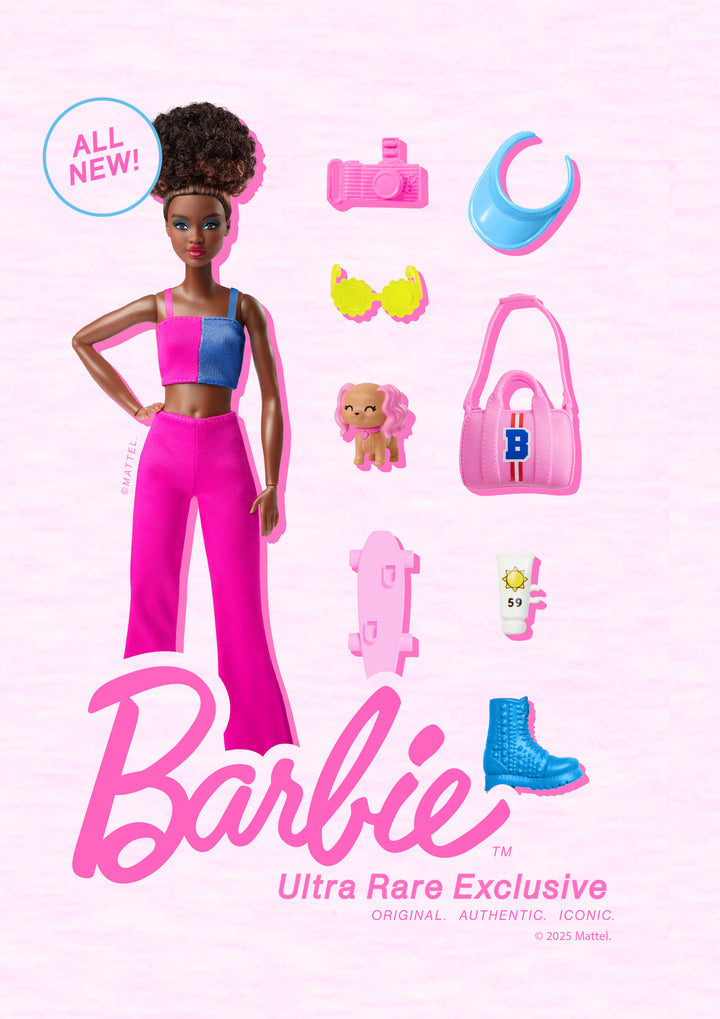 Barbie Ultra Rare Exclusive Icon Print,frame