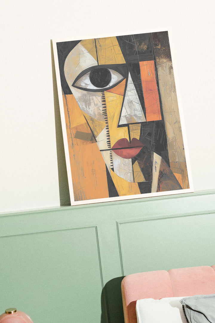 Eclipsed Gaze Cusibm Print,gallery wall,white border