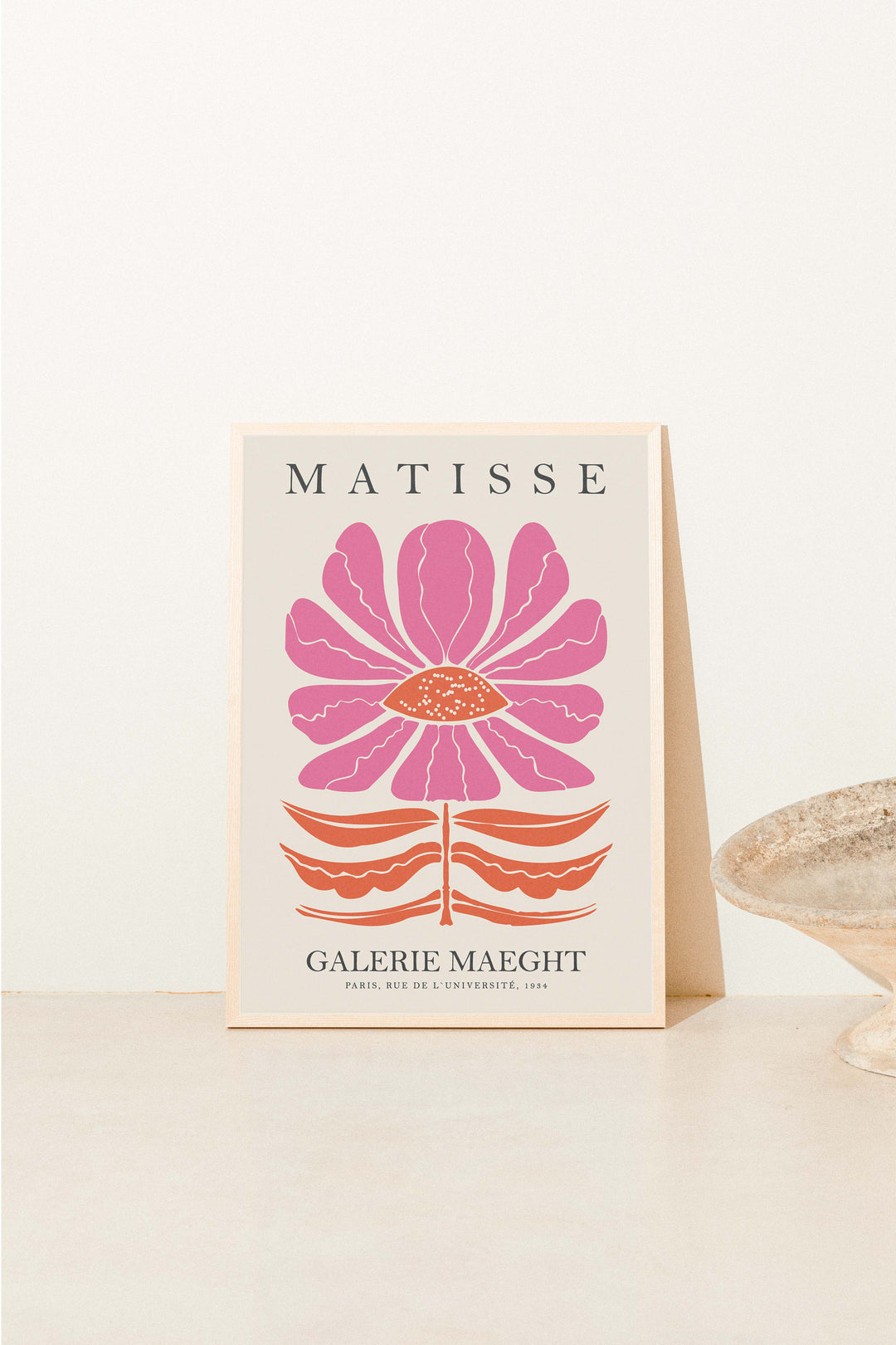 Matisse Galerie Maeght Print,frame