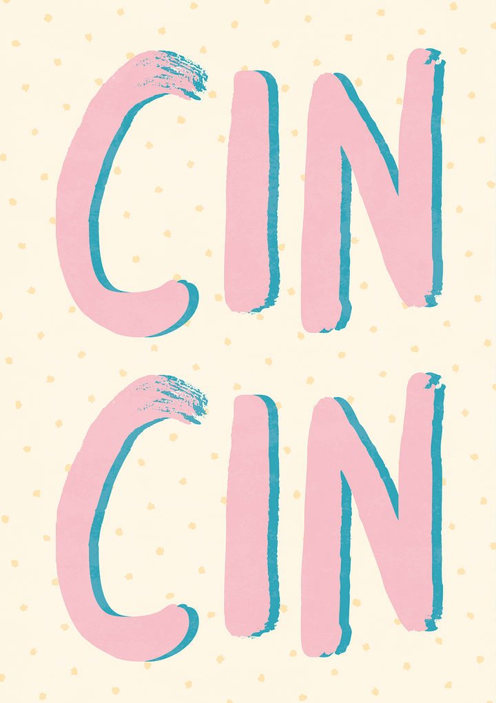 Cin Cin Kitchen Artwork,frame