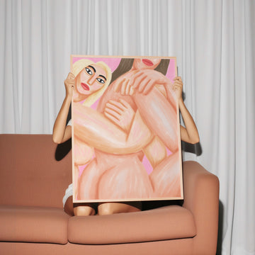 The Hug by Cedric Pierre-Bez | Art & Canvas Print
