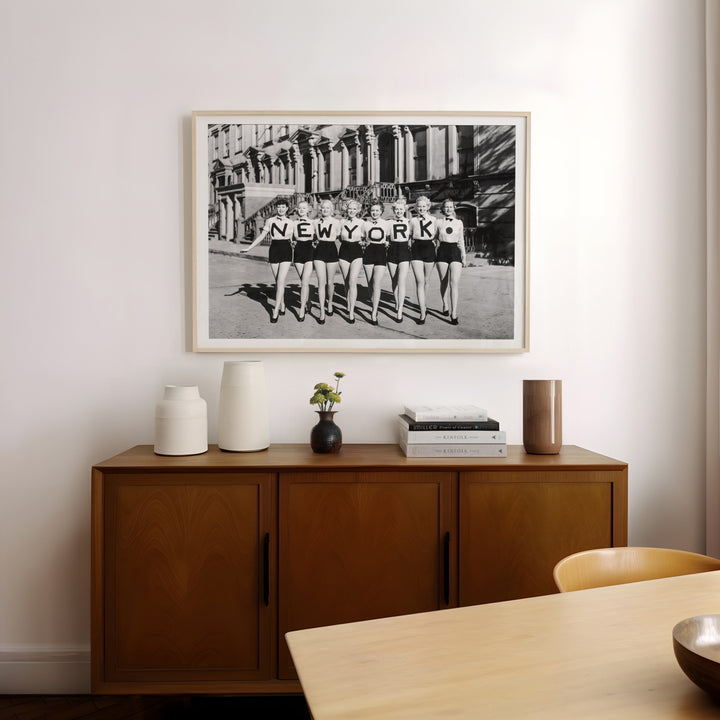 New York Chorus Vintage Landscape Wall Art
