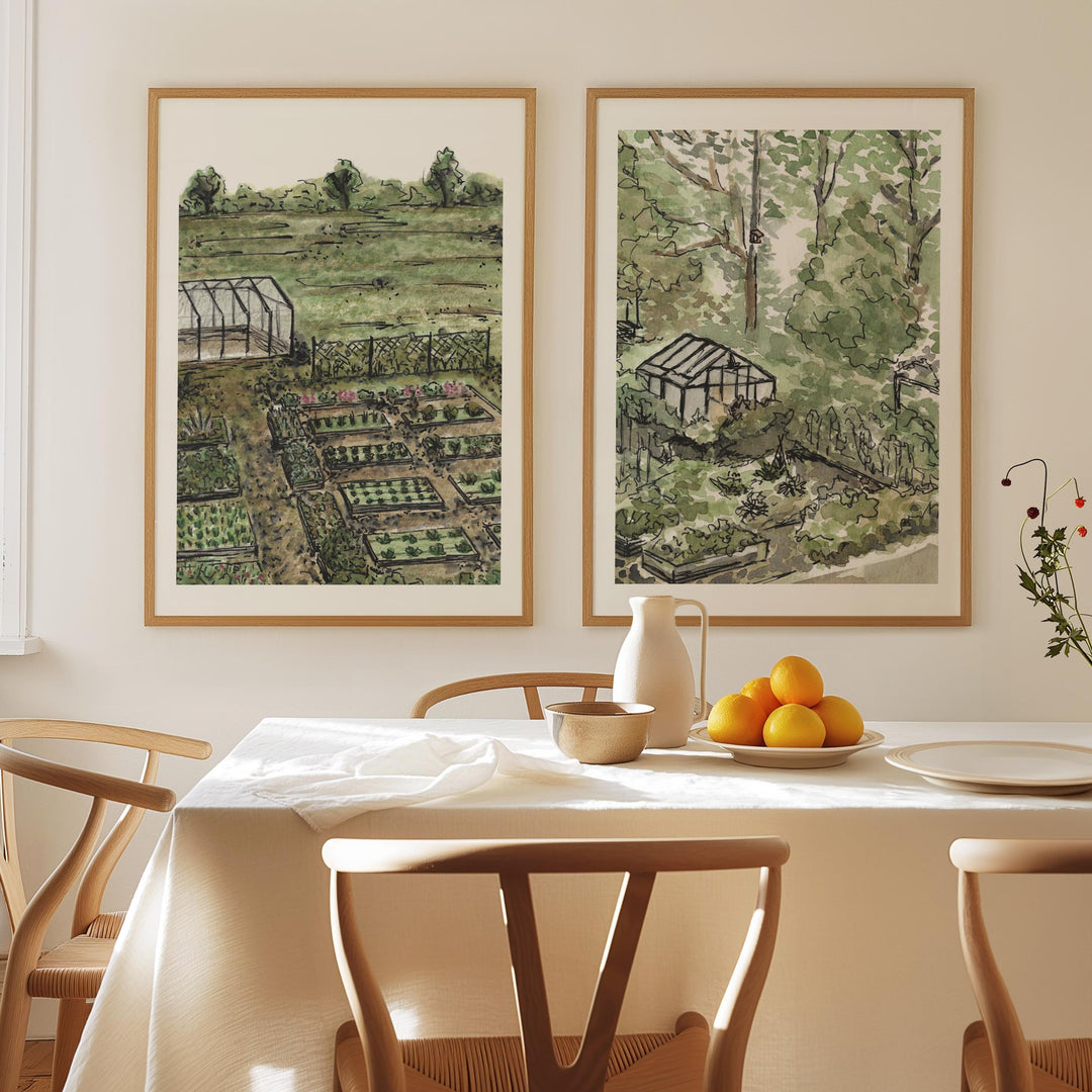 My Garden Set of 2 by Josephine Wianto