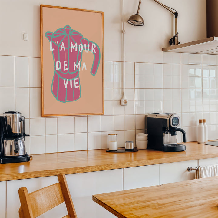 La Mour De Ma Vie Bialeti,kitchen,timber border