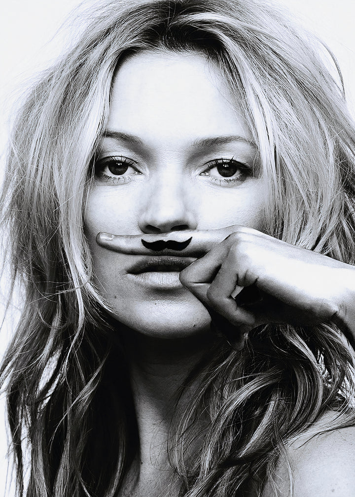 Kate Moss Life is a Joke Photograph Wall Art,frame