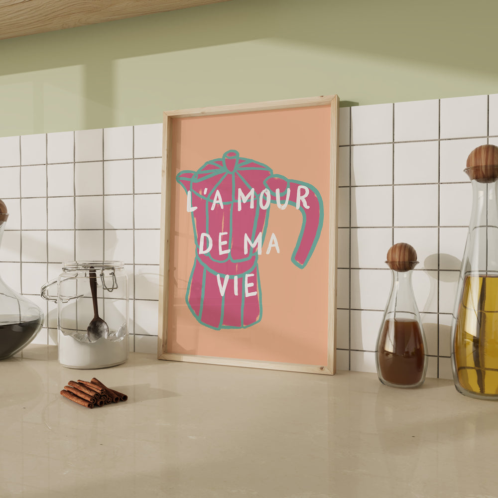 La Mour De Ma Vie Bialeti,kitchen,timber border