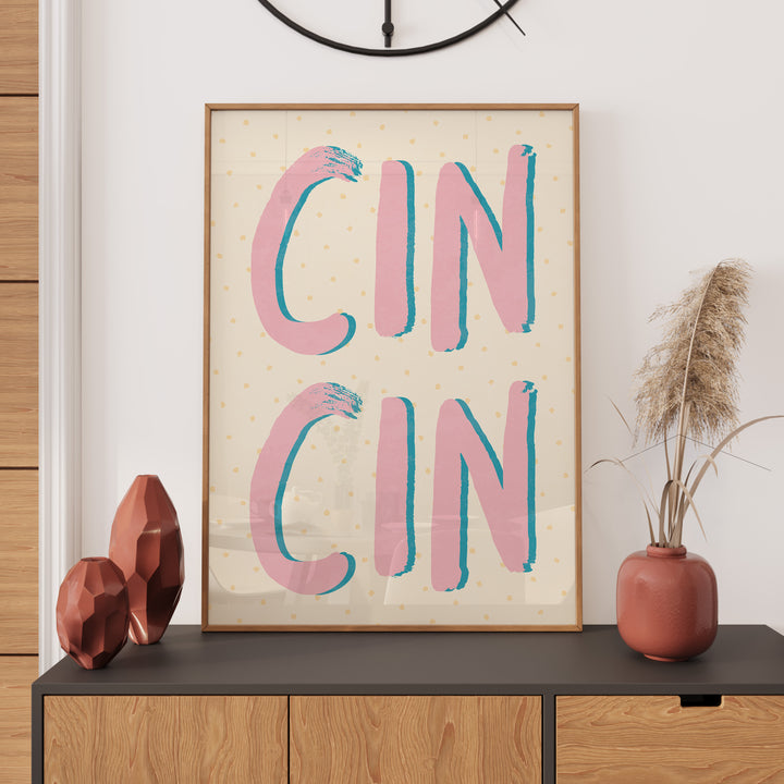 Cin Cin Kitchen Artwork,gallery,wall,timber border