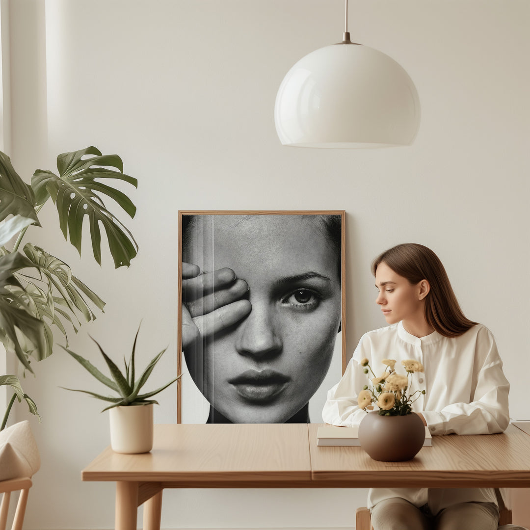 Kate Moss Self Portrait Wall Art Photograph