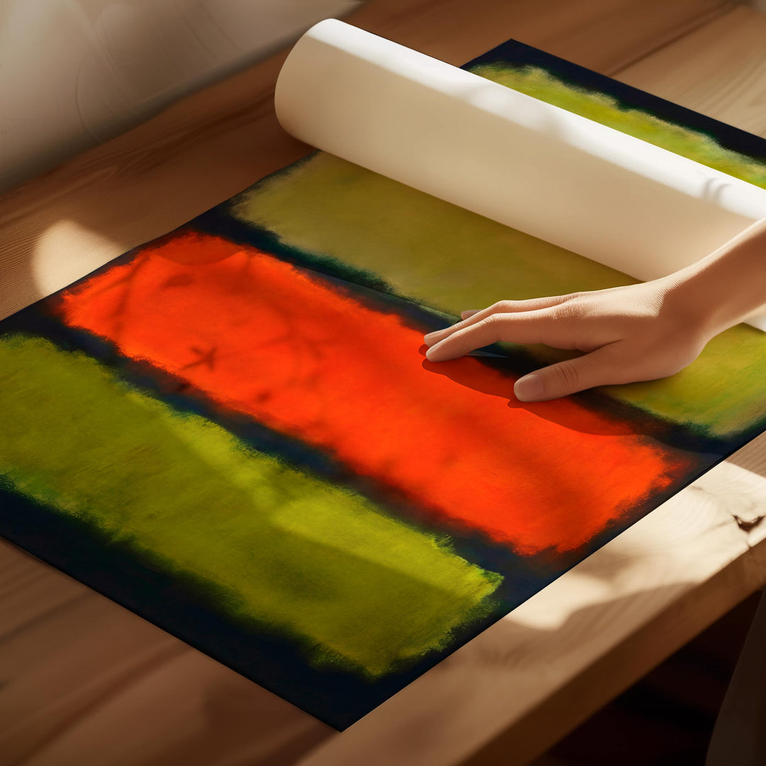 Gallery Wall Prints Mark Rothko Inspired Set of 4