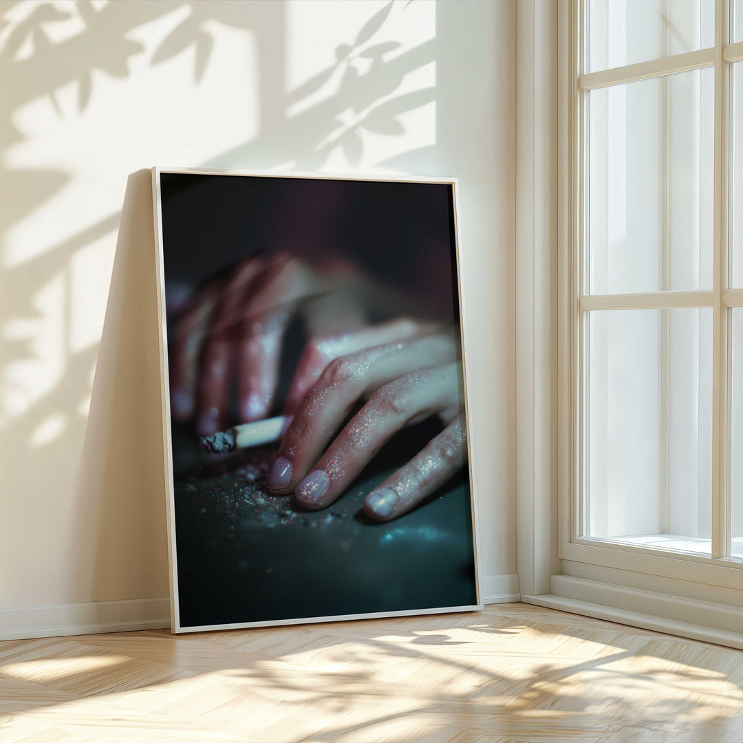 Ash and Glitter Wall Art