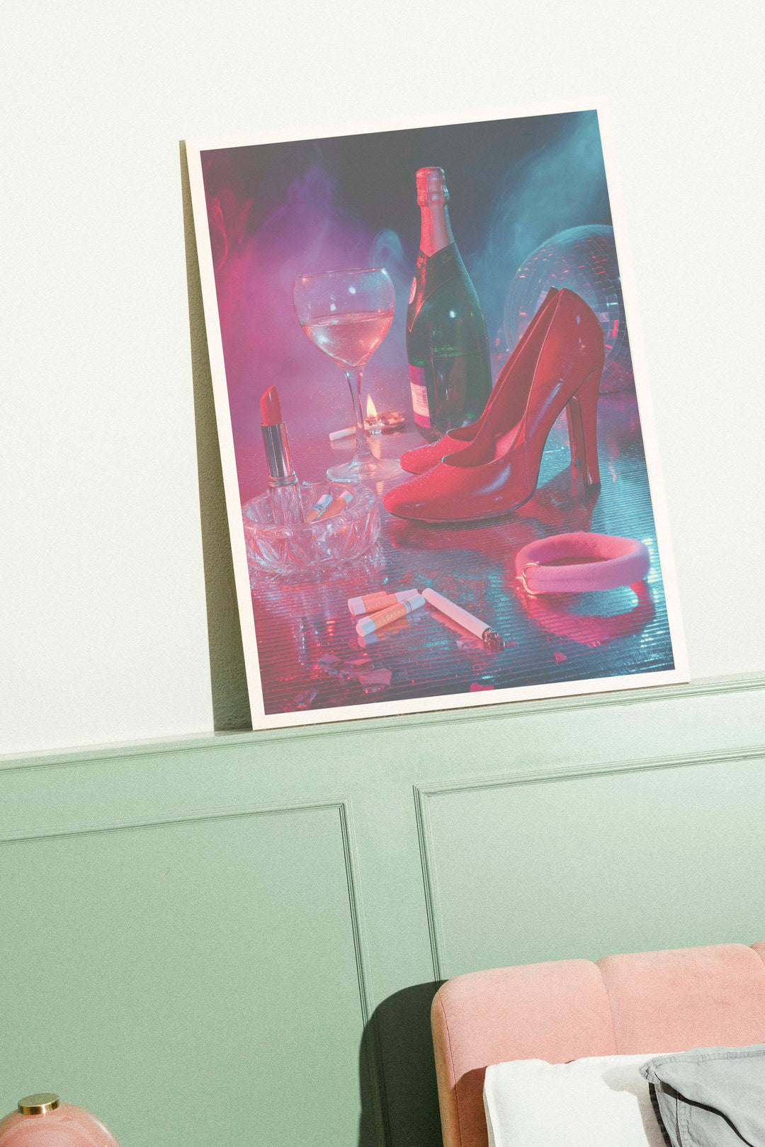 Heels and Bad Decisions Wall Art