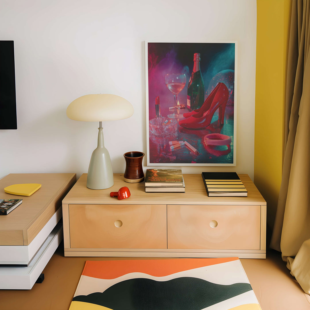 Heels and Bad Decisions Wall Art