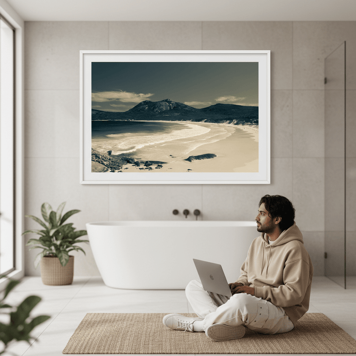 A Beach All to Yourself by Steven Scott wall - art - picture - poster