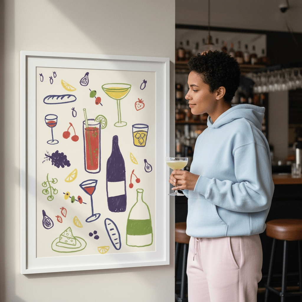 A Mixture of Everything Kitchen Wall Art Print by Lisa Solomoniuk wall - art - picture - poster