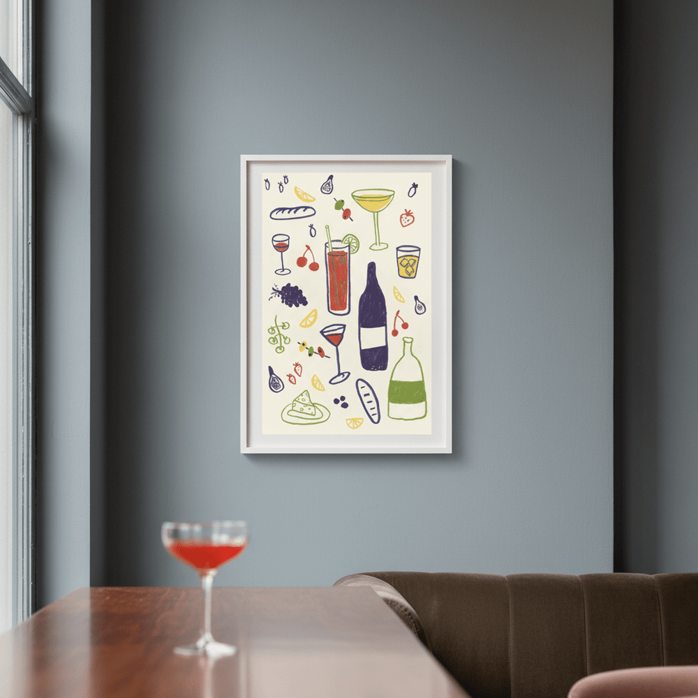 A Mixture of Everything Kitchen Wall Art Print by Lisa Solomoniuk wall - art - picture - poster