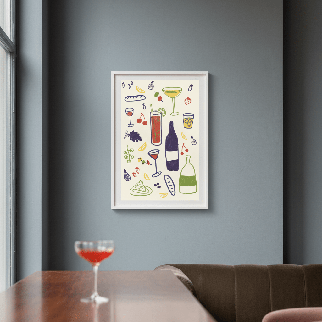 A Mixture of Everything Kitchen Wall Art Print by Lisa Solomoniuk wall - art - picture - poster