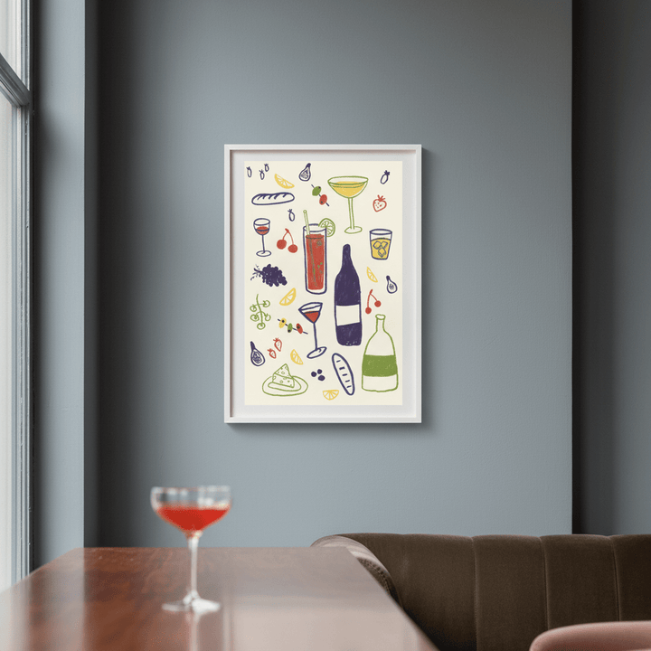A Mixture of Everything Kitchen Wall Art Print by Lisa Solomoniuk wall - art - picture - poster