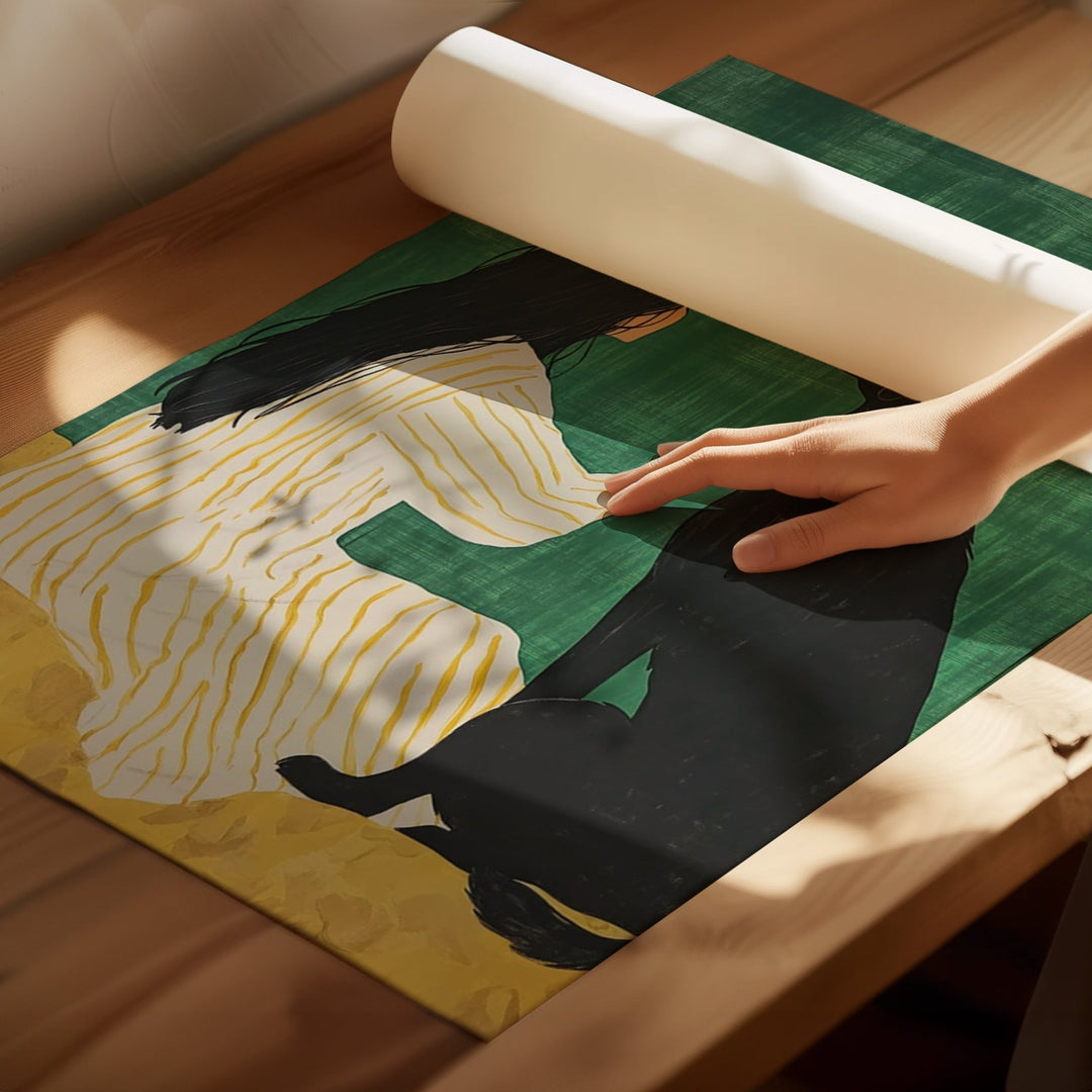 A Quiet Pair,livingroom,timer border