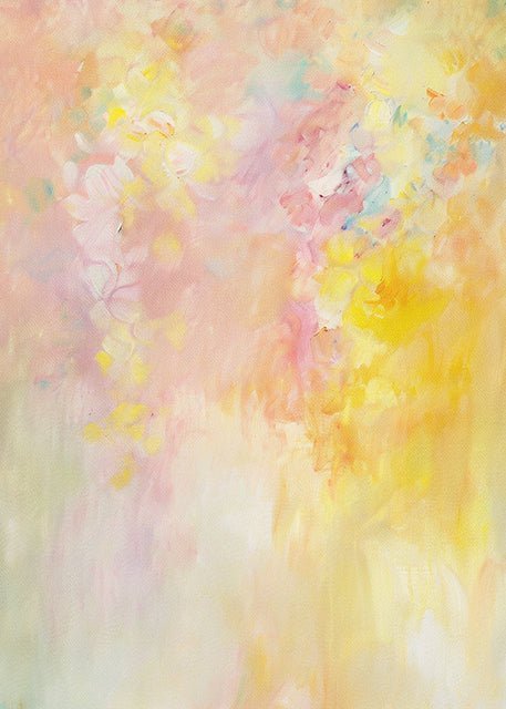 A Summer Filled Memory Abstract Print