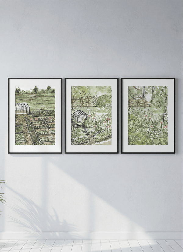 A Trio of Gardens by Josephine Wianto