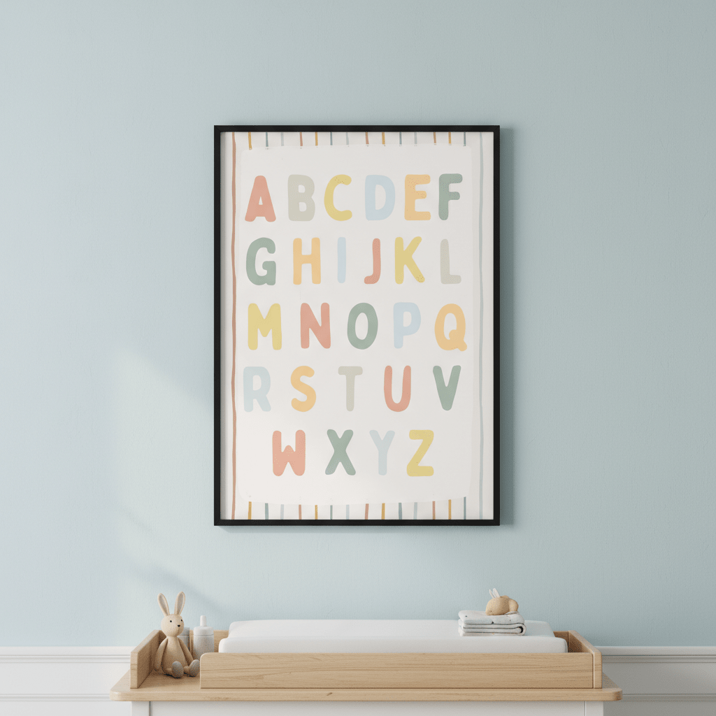 ABC by Menina Lisboa wall - art - picture - poster