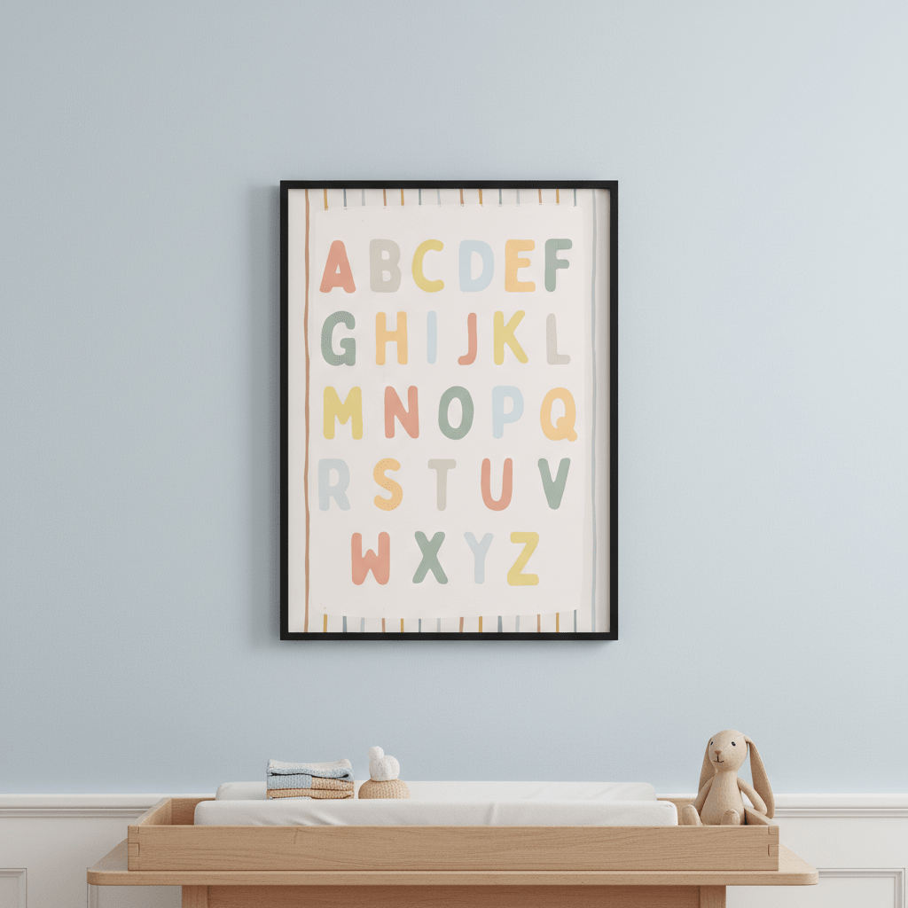 ABC by Menina Lisboa wall - art - picture - poster