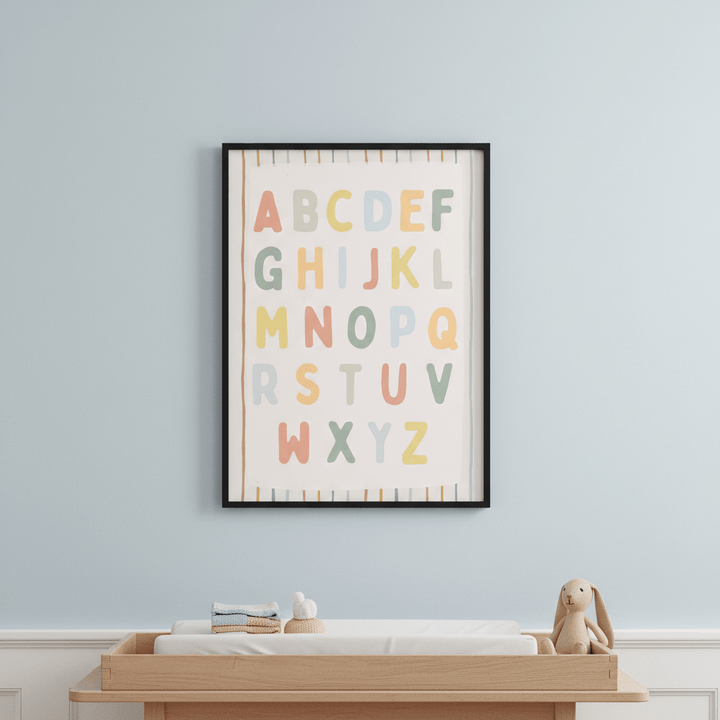 ABC by Menina Lisboa wall - art - picture - poster