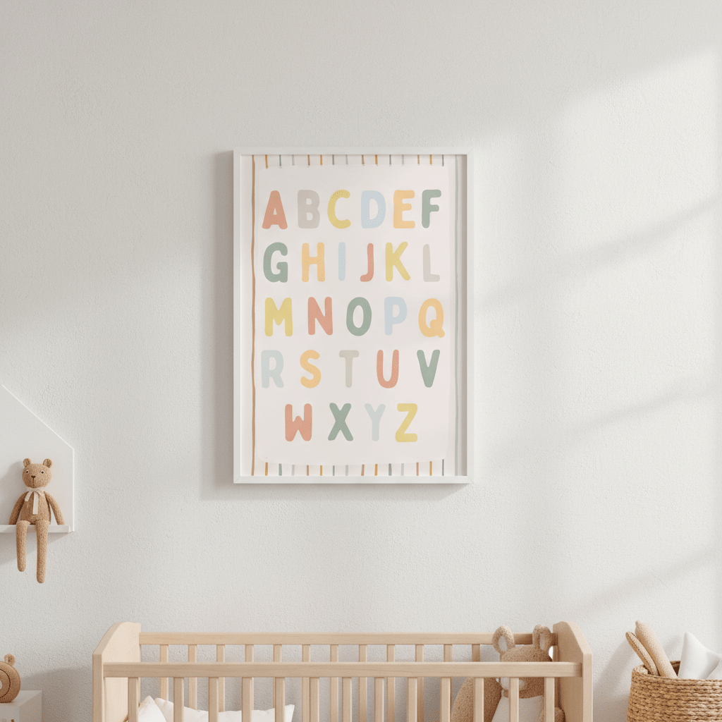 ABC by Menina Lisboa wall - art - picture - poster