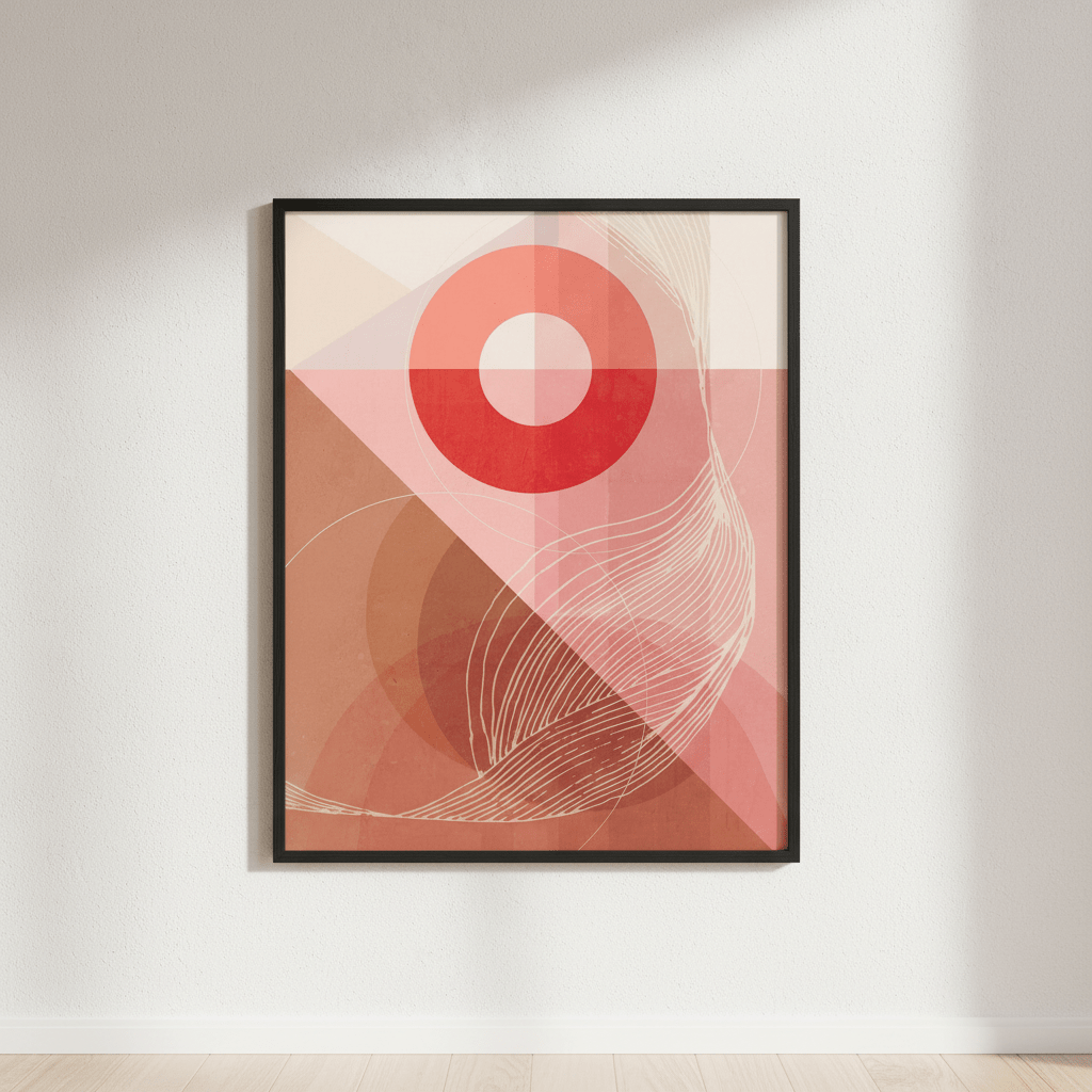Above the Mountain by Lucrecia Caporale wall - art - picture - poster