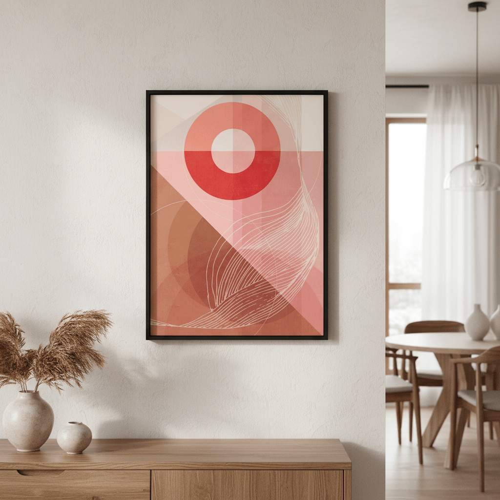 Above the Mountain by Lucrecia Caporale wall - art - picture - poster