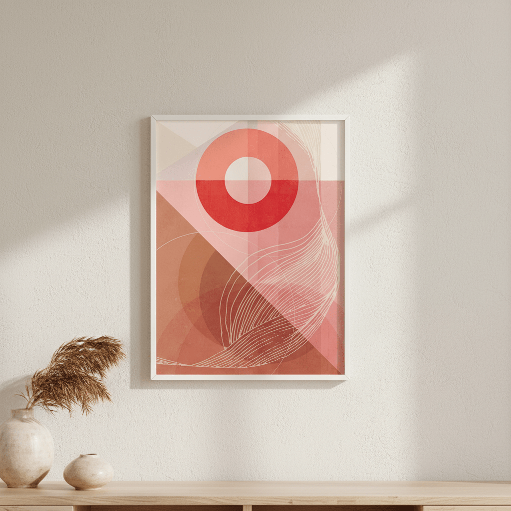 Above the Mountain by Lucrecia Caporale wall - art - picture - poster