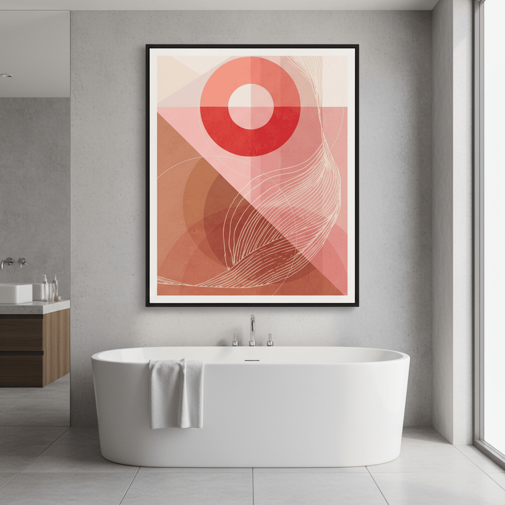 Above the Mountain by Lucrecia Caporale wall - art - picture - poster