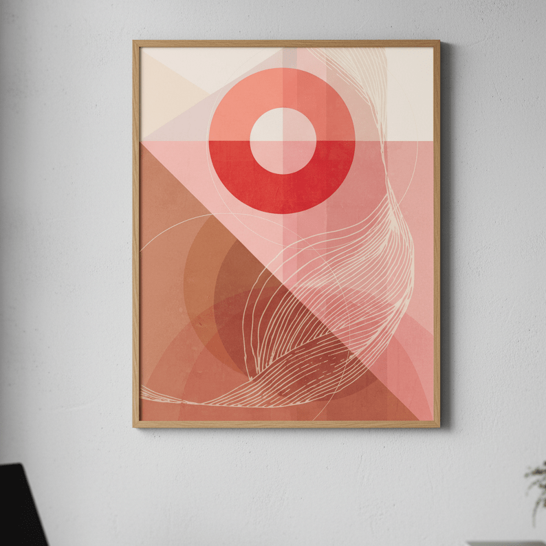 Above the Mountain by Lucrecia Caporale wall - art - picture - poster