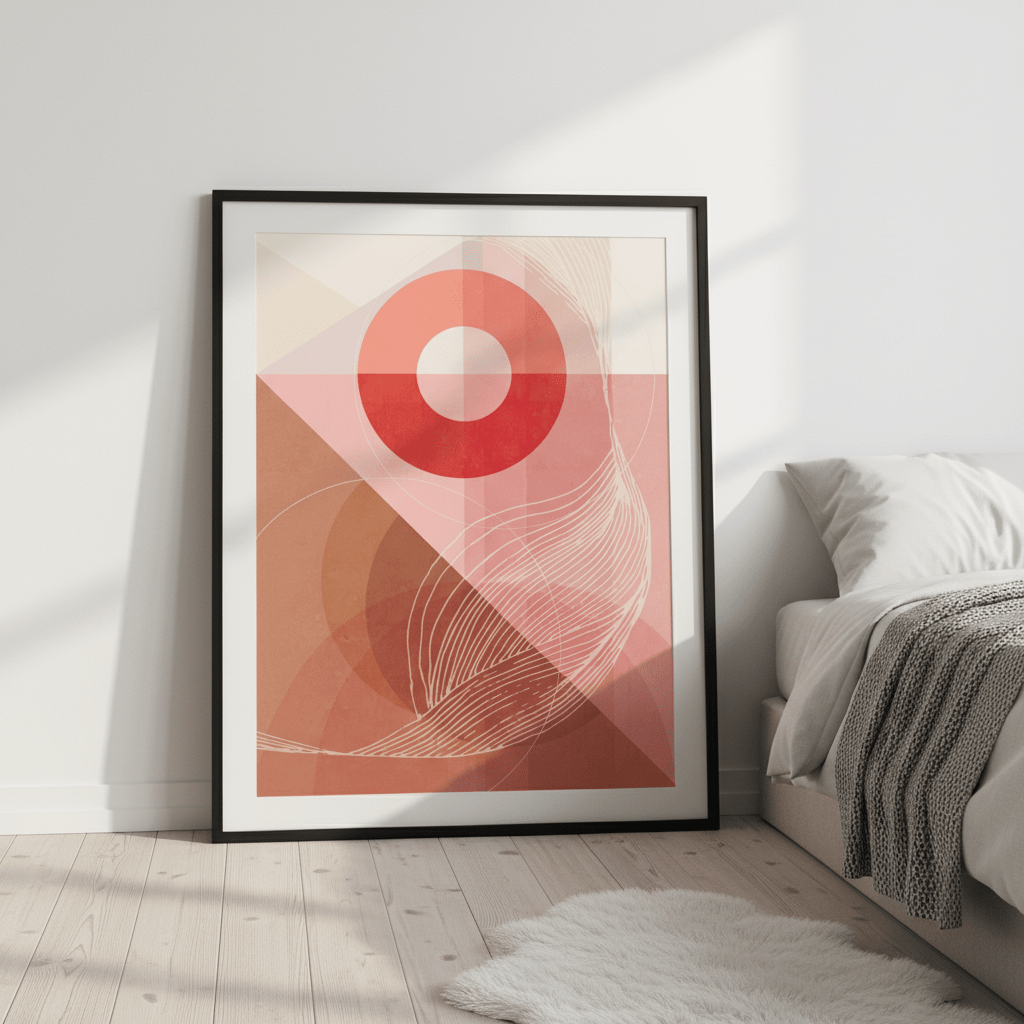 Above the Mountain by Lucrecia Caporale wall - art - picture - poster