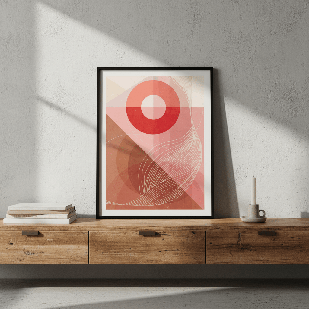 Above the Mountain by Lucrecia Caporale wall - art - picture - poster