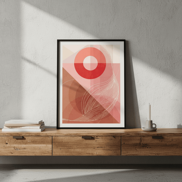 Above the Mountain by Lucrecia Caporale wall - art - picture - poster
