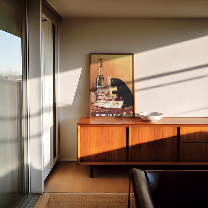 Absinthe Bourgeois Cat by Marque Deposee - Style My Wall