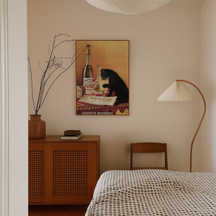 Absinthe Bourgeois Cat by Marque Deposee - Style My Wall