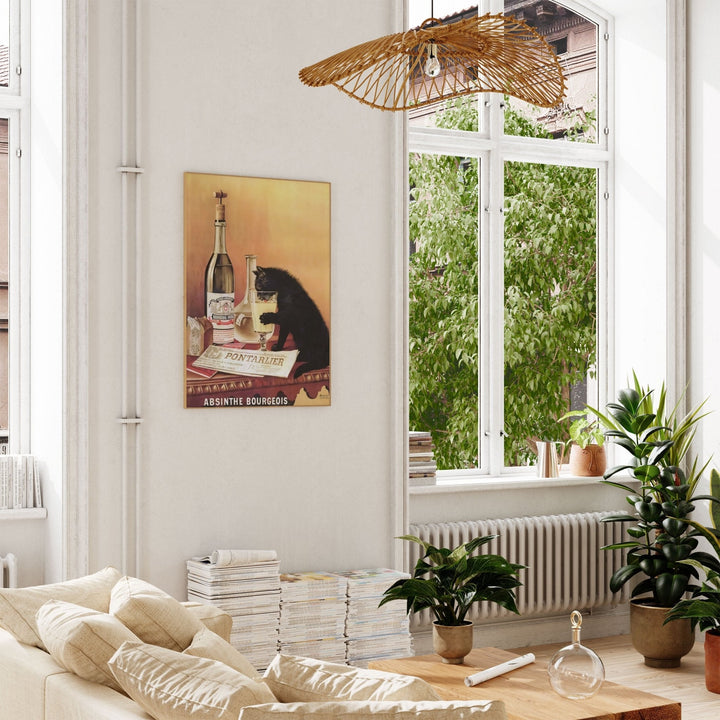 Absinthe Bourgeois Cat by Marque Deposee - Style My Wall
