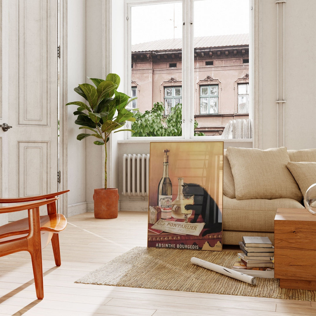Absinthe Bourgeois Cat by Marque Deposee - Style My Wall