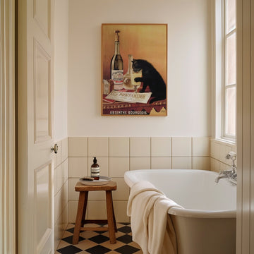 Absinthe Bourgeois Cat by Marque Deposee - Style My Wall