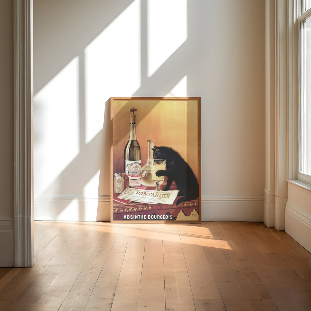 Absinthe Bourgeois Cat by Marque Deposee - Style My Wall