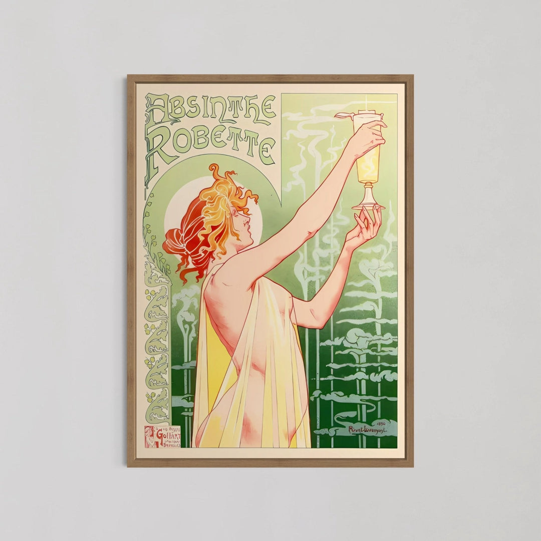 Absinthe Robette Wall Art - Style My Wall,frame