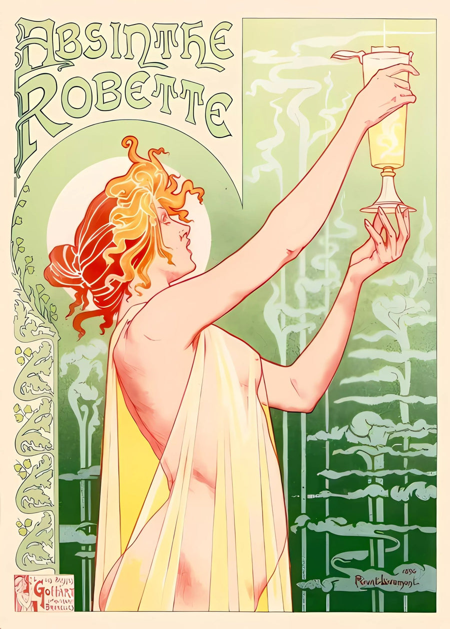 Absinthe Robette Wall Art