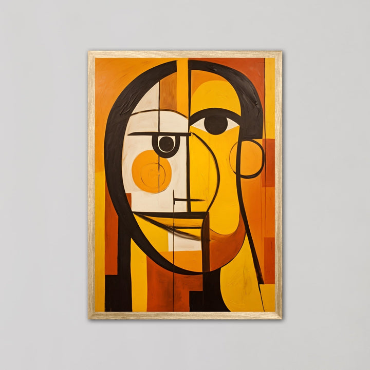 Abstract Double-Face Portrait by Pablo Picasso - Style My Wall