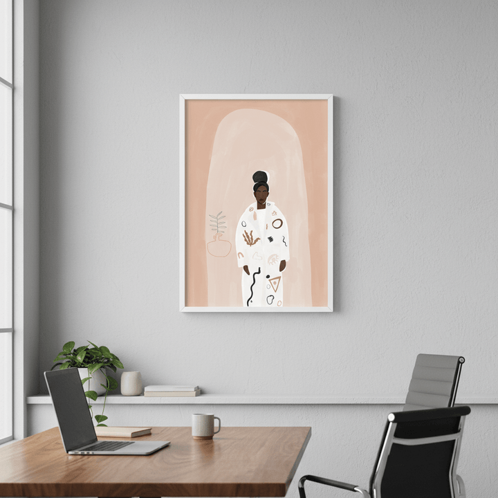 Abstract Jacket by Ivy Green Illustrations wall - art - picture - poster