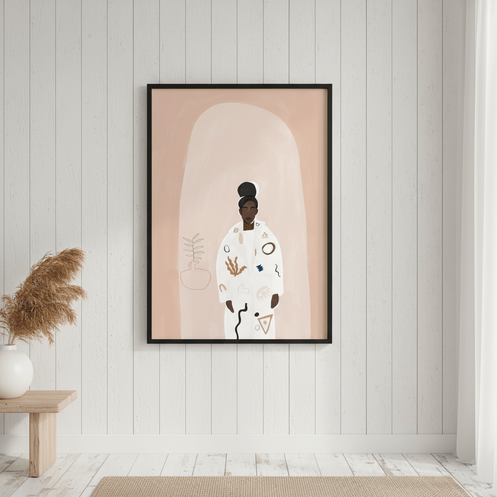 Abstract Jacket by Ivy Green Illustrations wall - art - picture - poster