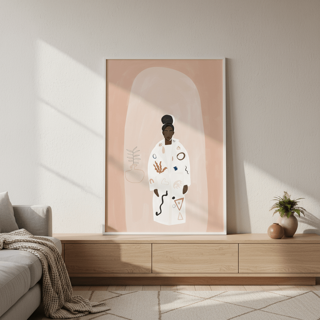 Abstract Jacket by Ivy Green Illustrations wall - art - picture - poster