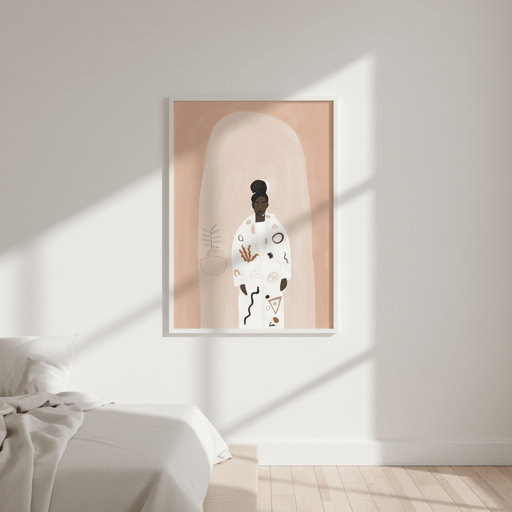 Abstract Jacket by Ivy Green Illustrations wall - art - picture - poster